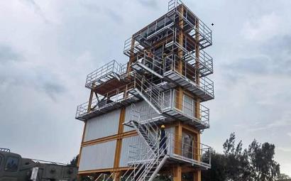 Rwanda HMA-B2000 asphalt mixing plant